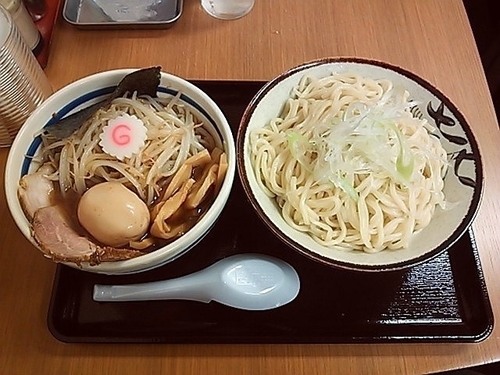 「特製あつもり＋野菜」@青梅街道 大勝軒 杉並の写真