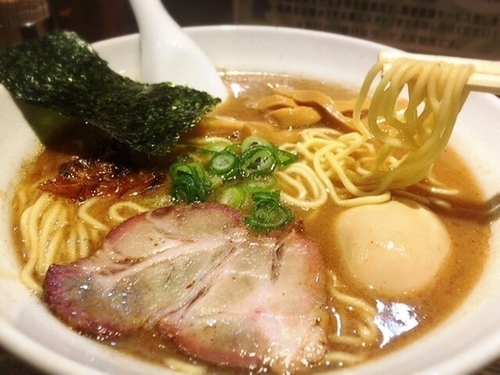 「味玉そば(840円)」@中華そば うめやの写真