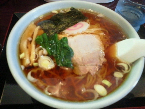 「ラーメン 480円」@中華料理 龍園の写真