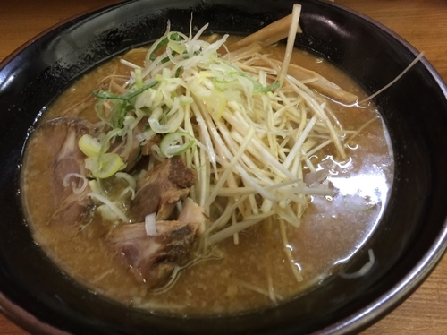 「味噌ラーメン 大盛り」@さっぽろラーメン 桑名 時計台通本店の写真