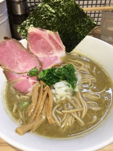 「煮干らーめん 750円」@らーめん 改の写真