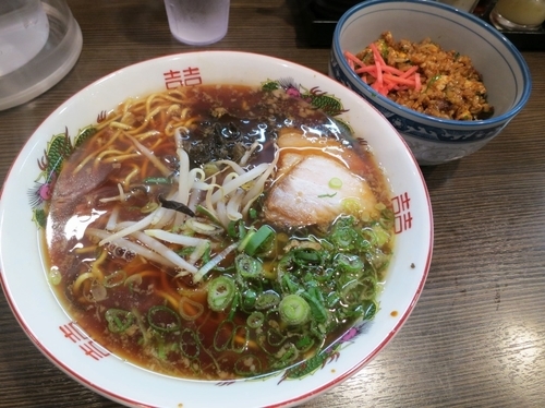 らぁめん＋炒飯