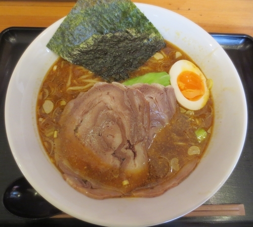 「牛こくカレーラーメン＋ご飯　500円※ランチパスポート使用」@牛こくラーメン ◯勝の写真