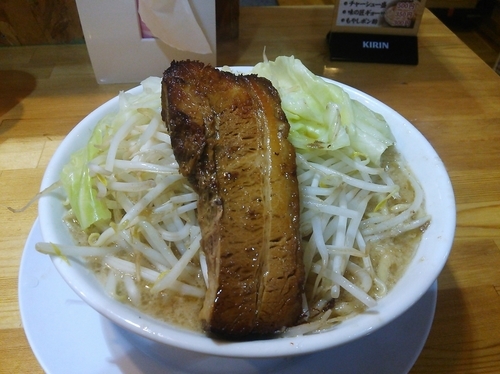 「男気味噌（大盛）」@らーめん まるはちの写真