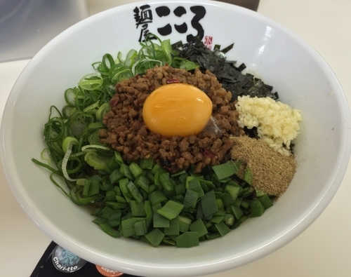 「台湾混ぜそば＋追い飯（￥780＋サービス）」@麺屋こころ 大船店の写真