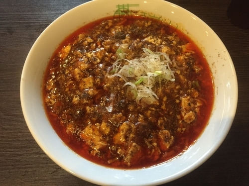 「麻婆豆腐麺 ¥800」@中華蕎麦 瑞山（ZUIZAN）の写真