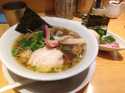 「特製蛤SOBA」@Ginza Noodles むぎとオリーブの写真