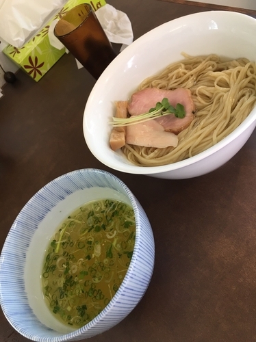 「つけそば塩  800円」@らあめん忘八の写真