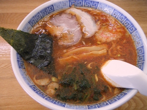 「からしラーメン・大辛700円」@麺屋 左吉の写真