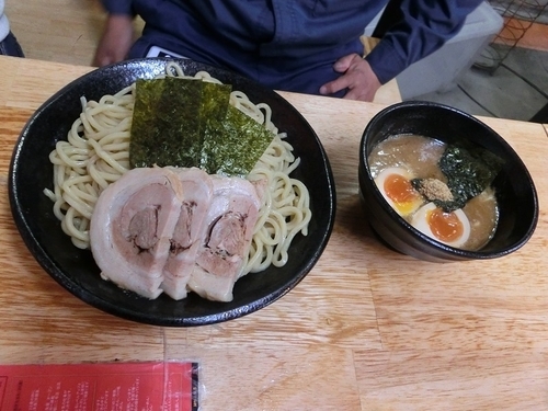 「特製つけ麺(大)」@自家製太麺 元気屋の写真
