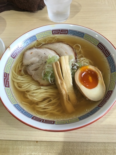 「煮干し塩ラーメン」@煮干鰮らーめん 圓 名古屋大須店の写真