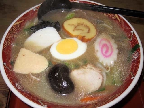 「五目中華ソバ　650円」@さかえやの写真