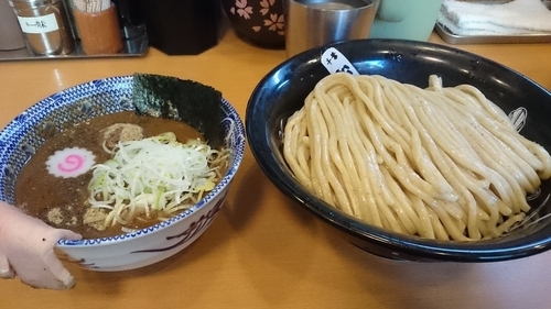 「中盛りつけそば」@中華蕎麦 とみ田の写真