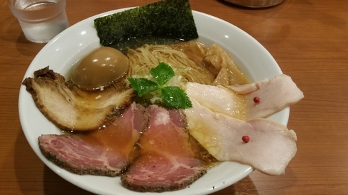 「特製醤油らーめん(1,000円)」@中華そば 七麺鳥の写真