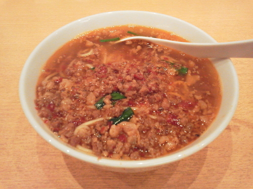 「台湾ラーメン　700円+tax」@中国台湾料理 味仙 中部国際空港店の写真