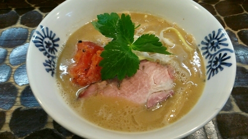 「【限定】濃厚鯛そば　850円」@特級鶏蕎麦 龍介の写真