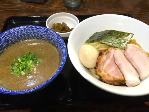 「【限定】濃厚和節そば（850円）＋カレーミンチハーフ」@二代目 むじゃきの写真