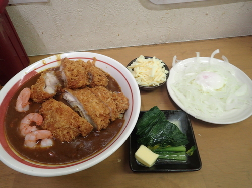 「弥生の一杯　カレーのぶっかけ　Ｃ＋α」@MENYA 食い味の道有楽の写真