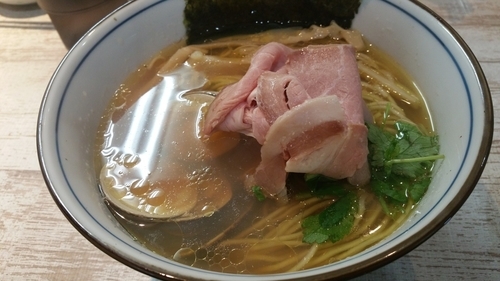 「蛤そば」@中華そば 四つ葉の写真