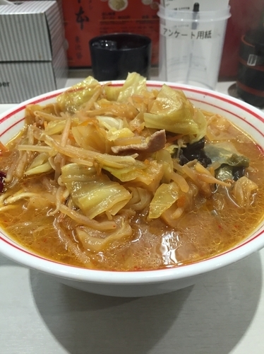 「味噌タンメン」@蒙古タンメン 中本 東池袋店の写真