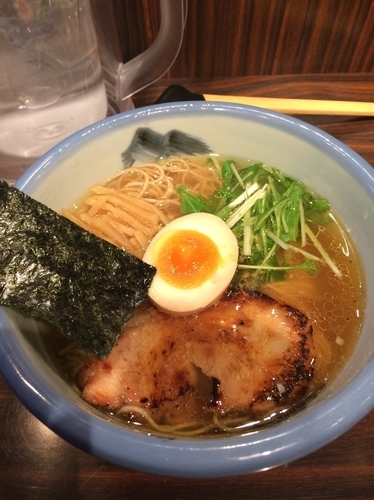 「塩ラーメン まろ味」@AFURI 麻布十番店の写真