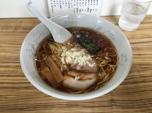 「中華そば  並 550円」@中華そば たまやの写真