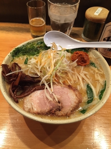 「バリ辛味噌らーめん」@つじ田 味噌の章の写真