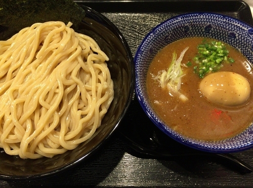 「濃厚魚介味玉つけ麺」@麺屋 中川會 錦糸町店の写真