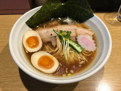 「煮玉子中華そば」@中華そば 吉屋の写真