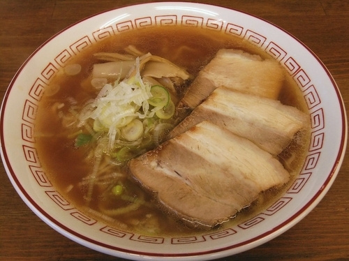 「蔵出ししゅうゆラーメン（すっきり）（600円）」@喜多方食堂 浅草本店の写真