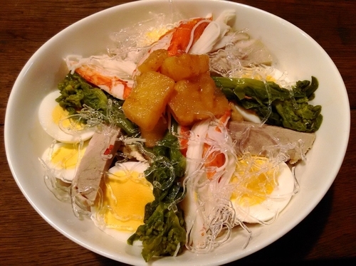 「期間限定 春ちらしまぜそば」@琉球チルダイの写真