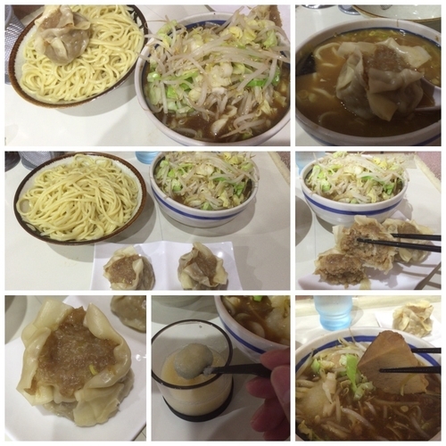 「もり野菜 840円 （麺カタメ）＋ｼﾞｬﾝﾎﾞ焼売 200円」@所沢大勝軒の写真