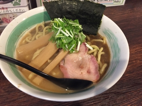 「らぁめん　800円」@自家製麺 麺屋 利八の写真