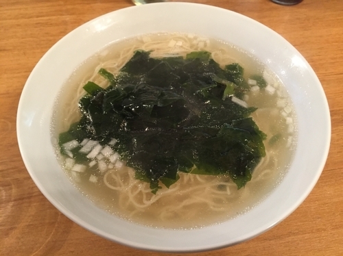 「ワカメタンメン 550円」@湘南タンメン屋の写真