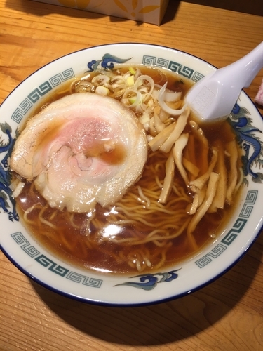「らぁめん  醤油  大盛り  842円」@らあめん青葉の写真