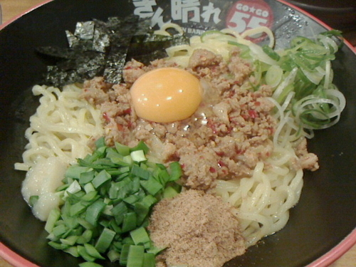 「天下統一台湾油そば、大盛り」@ぎん晴れ55の写真