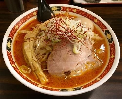 「味噌オロチョンラーメン 並750円 +味玉100円」@札幌 味噌や 元住吉店の写真