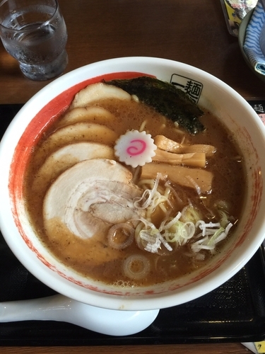 「チャーシューめん➕小ライス(無料)」@麺家 一徹 本店の写真