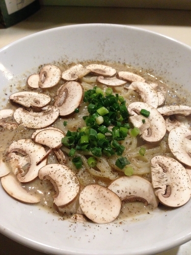 「マッシュルームらーめん」@麺や 海老庵の写真