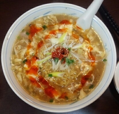 「酸辣麺760円」@竹林坊の写真