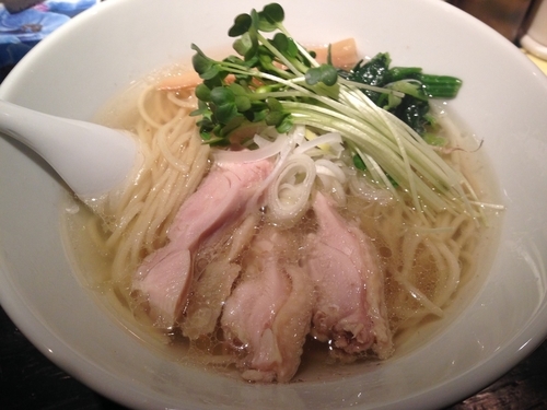 「塩生姜らー麺」@塩生姜らー麺専門店 MANNISHの写真