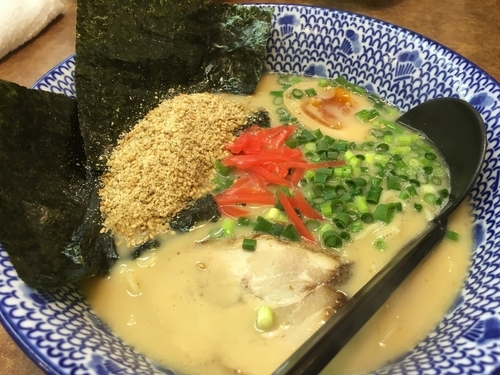 「豚骨ラーメン」@くるまやラーメン 足利山前店の写真