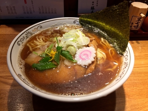 「清湯そば」@つけそば 神田勝本の写真