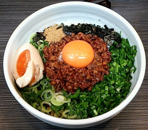 「台湾まぜそば（麺少なめ）」@麺屋 こころ 蒲田店の写真