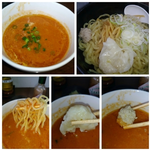 「海老とトマトの濃厚つけそば850円」@海老SOBA たけいちの写真