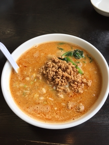 「味噌担々麺（750円）」@南京亭 相模原橋本店の写真