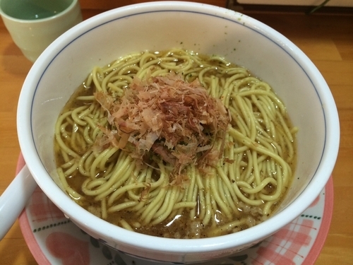 「とりそば 海醤油 特盛 ポークオイル」@スープ研究処 ぶいよんの写真