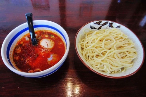 「激辛つけ麺」@越谷大勝軒 NANAの写真