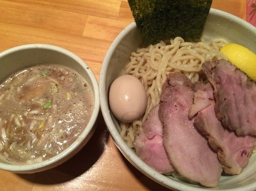 「特製塩つけめん」@○心厨房の写真