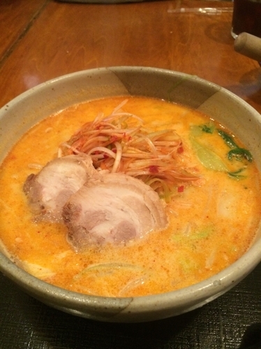 「げんきらーめん  880円」@らーめん げんき屋 ひたちなか店の写真